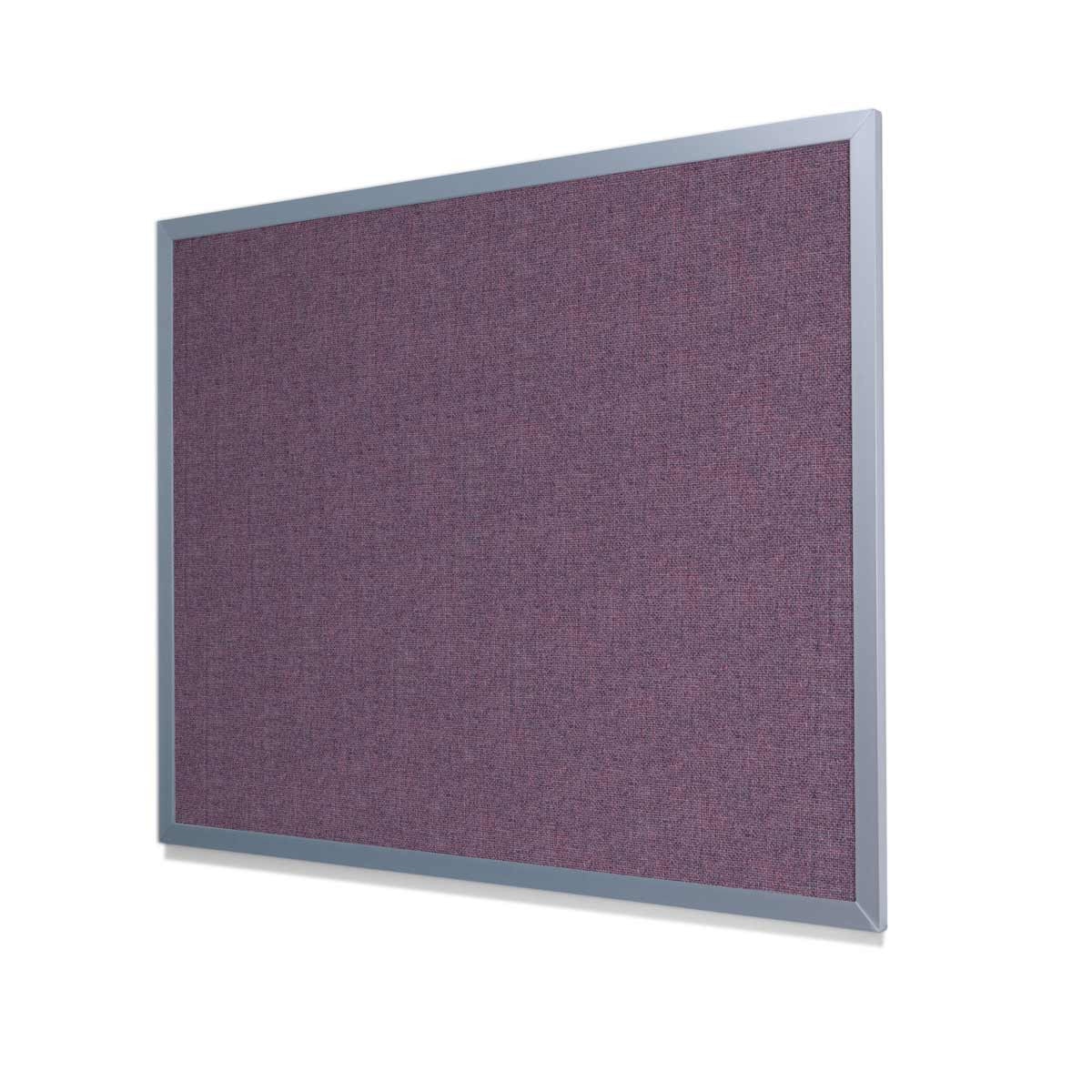 Guilford of Maine FR701 Amethyst Cork Board with Light Aluminum Frame